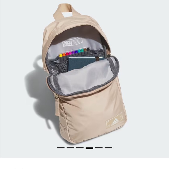 adidas Essentials Sling Crossbody Bag- Magic Beige/Off-white - Picture 5 of 11